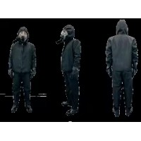 分体式 核生化辐射防护服 防核防化服 核沾染防护服