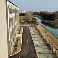 常熟沙家浜镇工厂道路划线