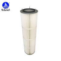 PTFE覆膜覆膜聚酯纤维除尘滤芯